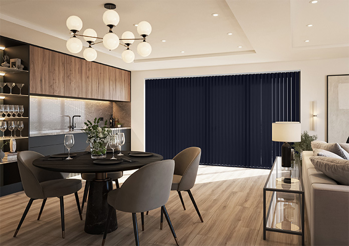 Orion (Blackout), Royal Blue - Vertical Blind - Image 7